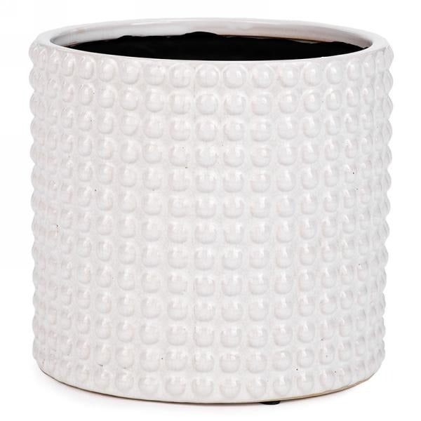 Raised Dots Ceramic Pot | Large
