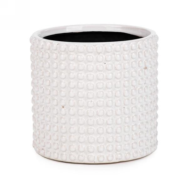 Raised Dots Ceramic Pot | Small