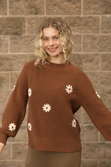 Daisy Sweater | Chestnut