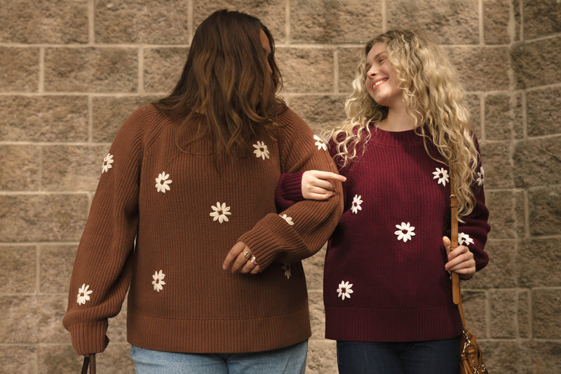 Daisy Sweater | Chestnut