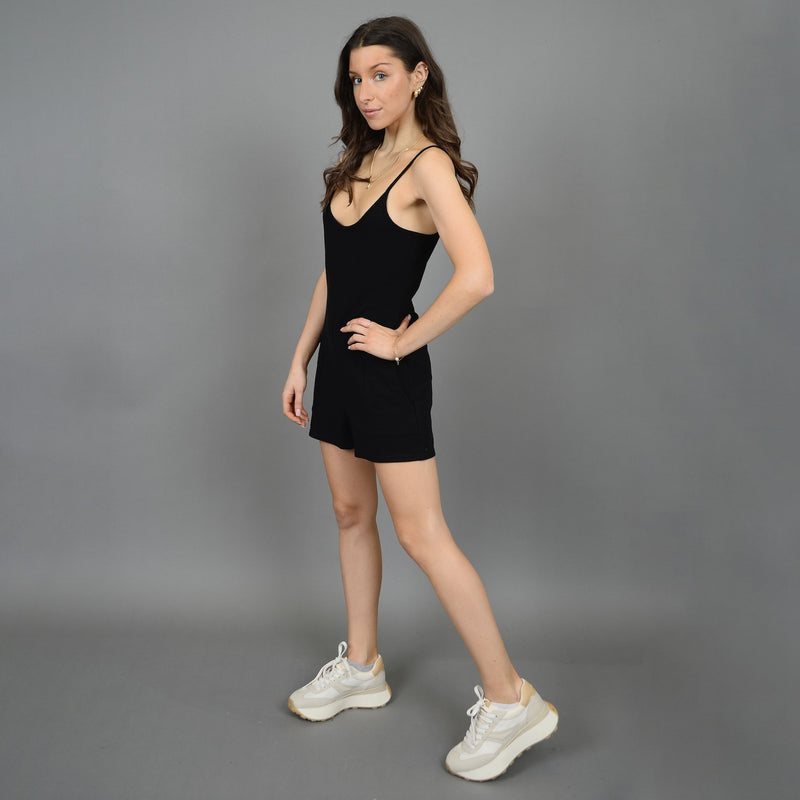 Kaine Romper | Black - FINAL SALE