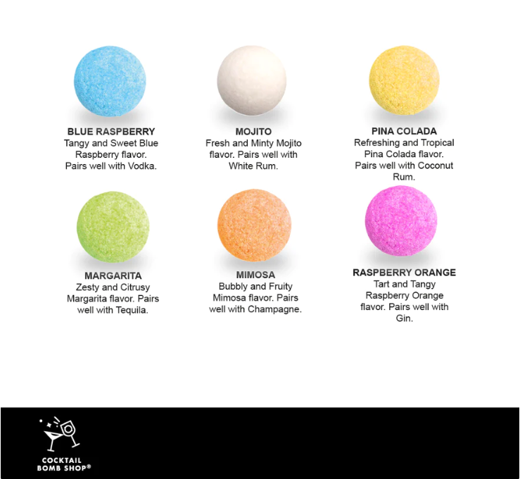 Cocktail Bombs | Variety Pack