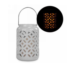 Lume LED Lantern | Soft Grey