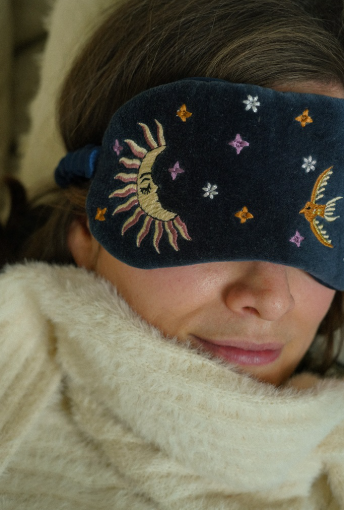 Night Sky Velvet Eye Mask