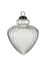 Clear Teardrop Ornament | Large