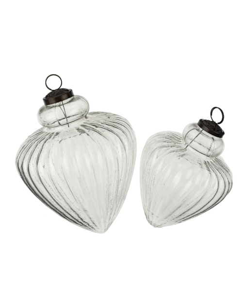 Clear Teardrop Ornament | Large
