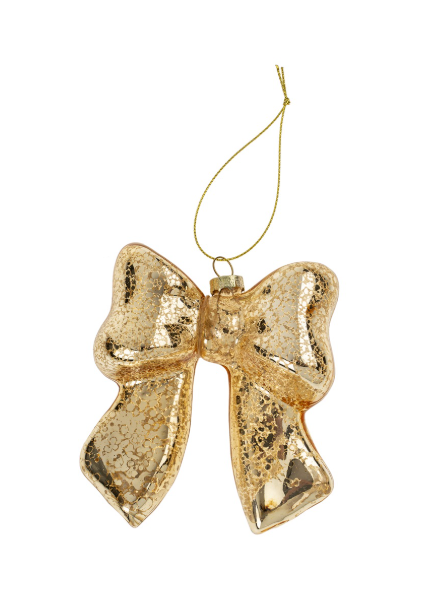 Bow Ornament | Gold