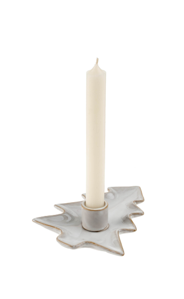 Tree Candle Holder | White