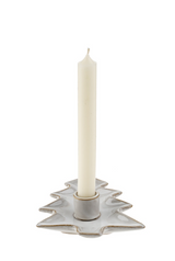 Tree Candle Holder | White