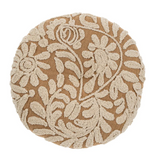Wildflower Round Cushion | Sand