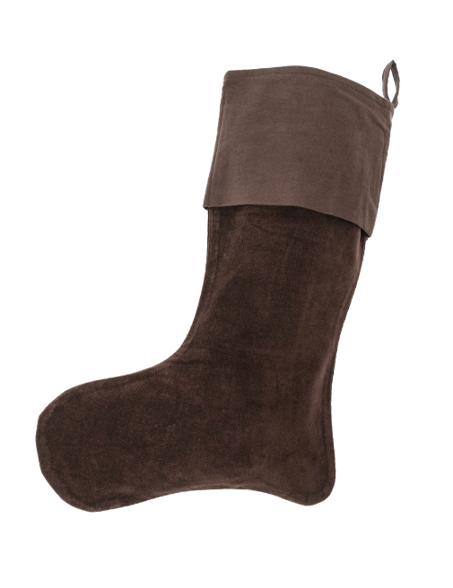 Vera Velvet Stocking | Sangria