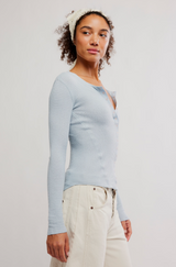 Going Places Cardi | Pearl Blue
