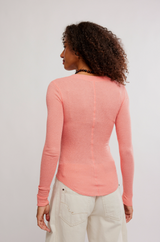 Going Places Cardi | Coral Crimson
