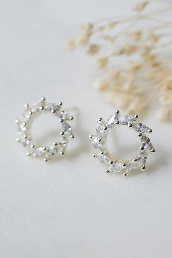 Solara Studs | Silver