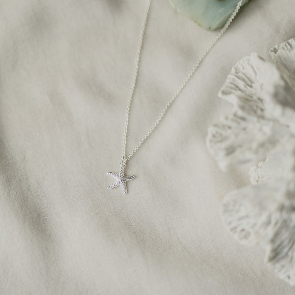 Starry Charm Necklace | Silver