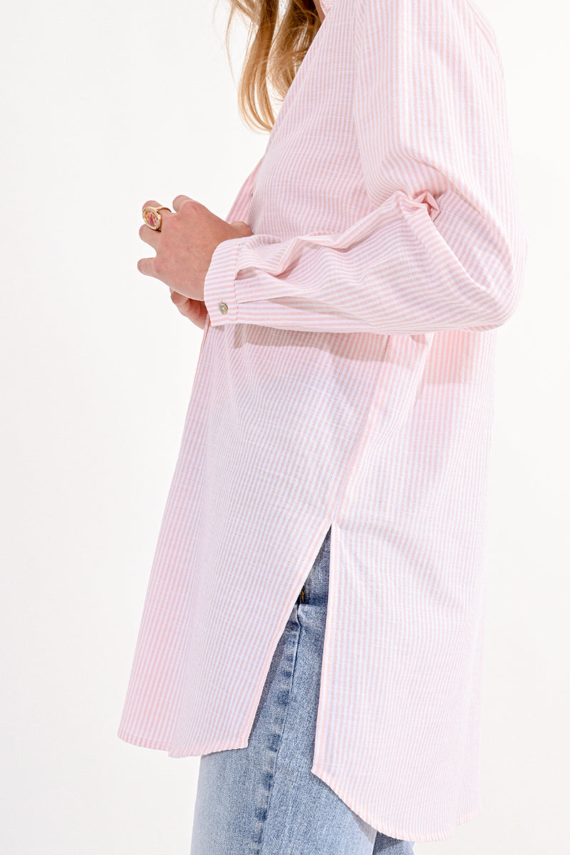 Sela Tunic | Pink Stripe