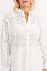 Thea Shirt | White - FINAL SALE