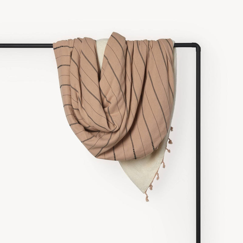 Irena Fleece Lined Throw | Clove