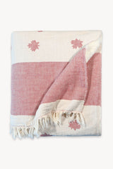 Fleece Lined Throw | Maple Leaf