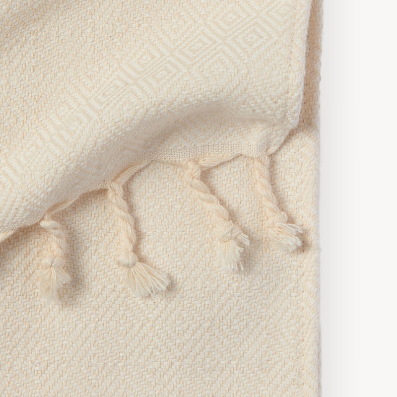 Diamond Hand Towel | Powder