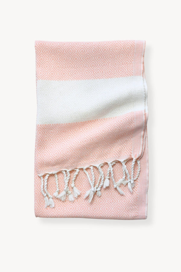 Diamond Hand Towel | Grapefruit