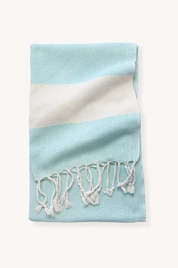 Diamond Hand Towel | Blue Oasis