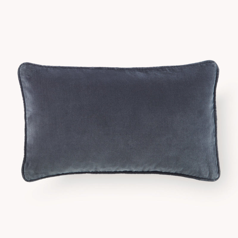 Velvet Cushion 14"x24" | Pepper