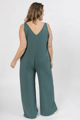 Tuesday Romper | Smoky Green