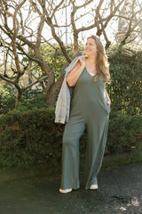 Tuesday Romper | Smoky Green