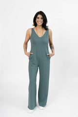 Tuesday Romper | Smoky Green