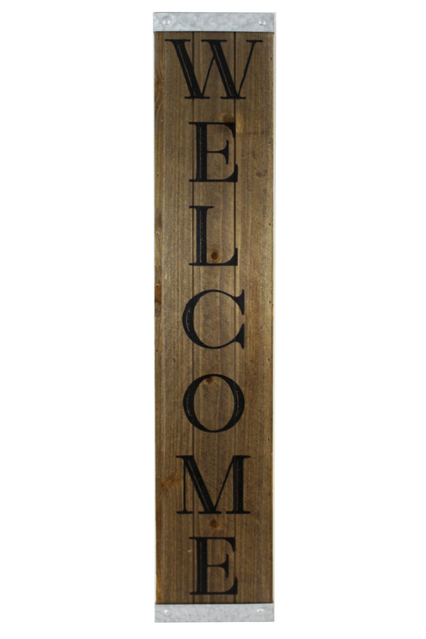 Wood & Metal Welcome Sign {Pick Up Only}