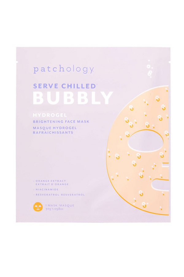 Serve Chilled Bubbly Brightening Hydrogel Mask