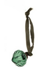 Mini Glass Ornament | Green