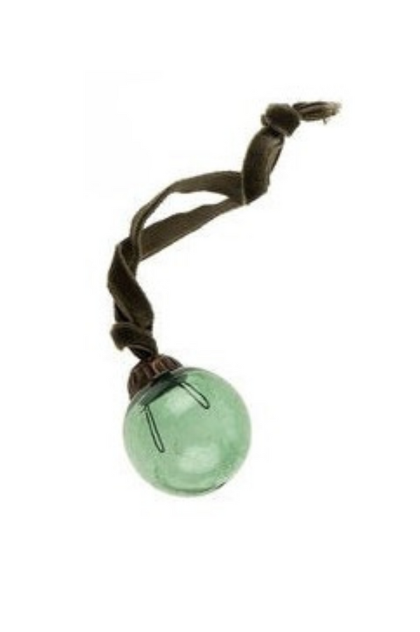 Mini Glass Ornament | Green
