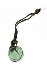 Mini Glass Ornament | Green