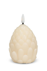 LED Pinecone Candle | Small