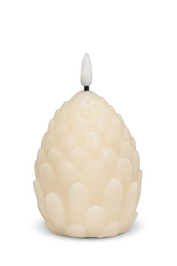 LED Pinecone Candle | Small