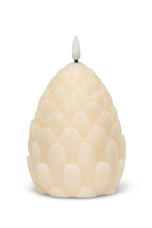 LED Pinecone Candle | Large