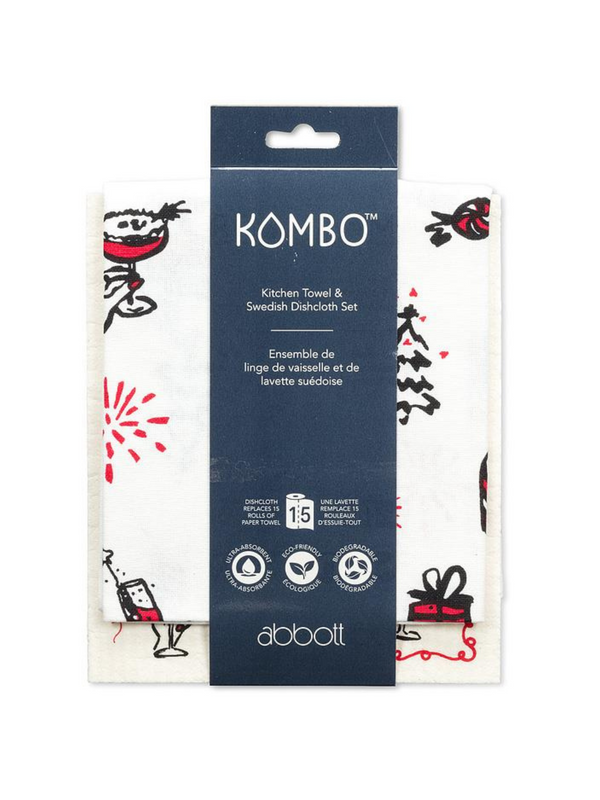 Dishcloth & Towel Set | Cocktails