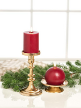 LED Pillar Candle 3x4 | Red