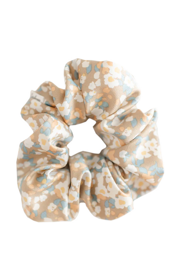 Barbays Satin Scrunchie | Elderflower Satin