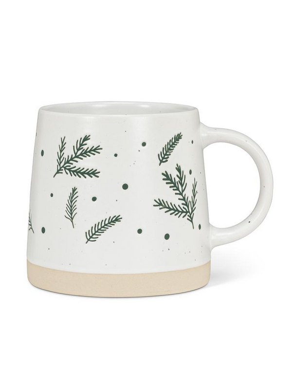 Wide Base Mug | Pine Branches