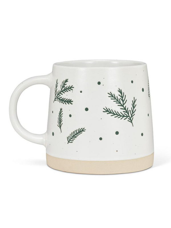 Wide Base Mug | Pine Branches