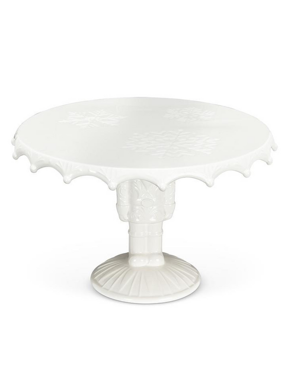 Nutcracker Pedestal Cake Plate | Large