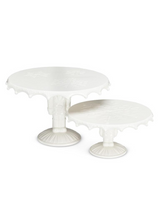 Nutcracker Pedestal Cake Plate | Small