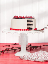 Nutcracker Pedestal Cake Plate | Large