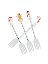 Holiday Cocktail Forks | Set of Four
