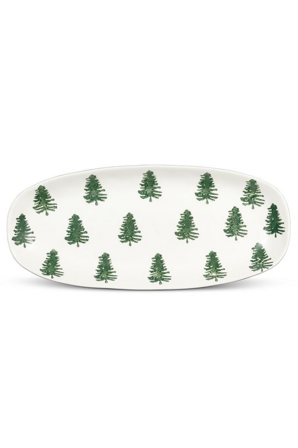 Fir Tree Oval Platter