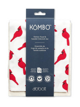 Dishcloth & Towel Set | Cardinals