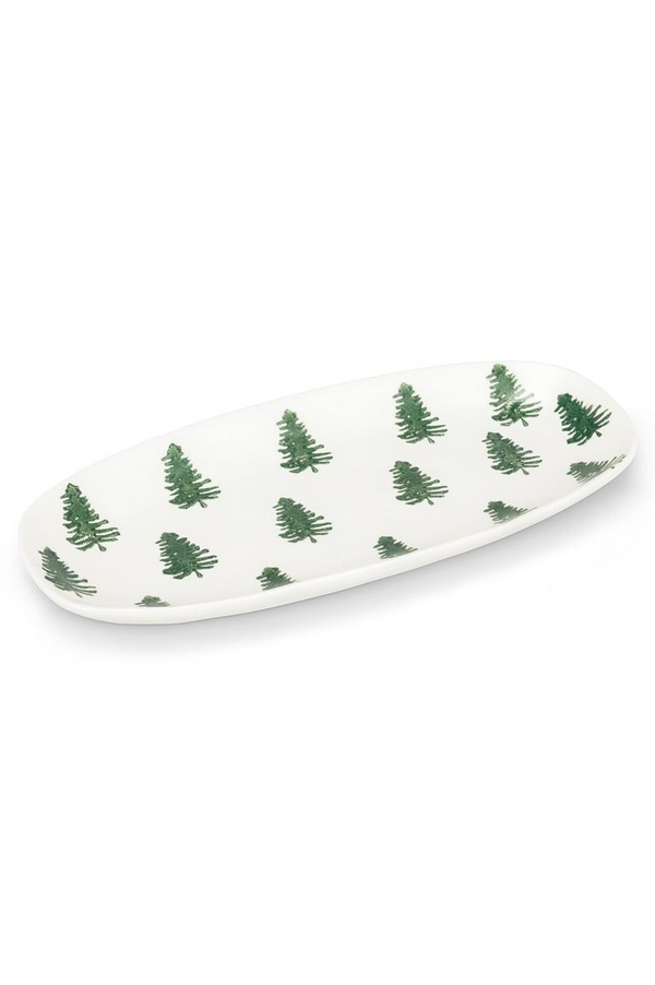 Fir Tree Oval Platter